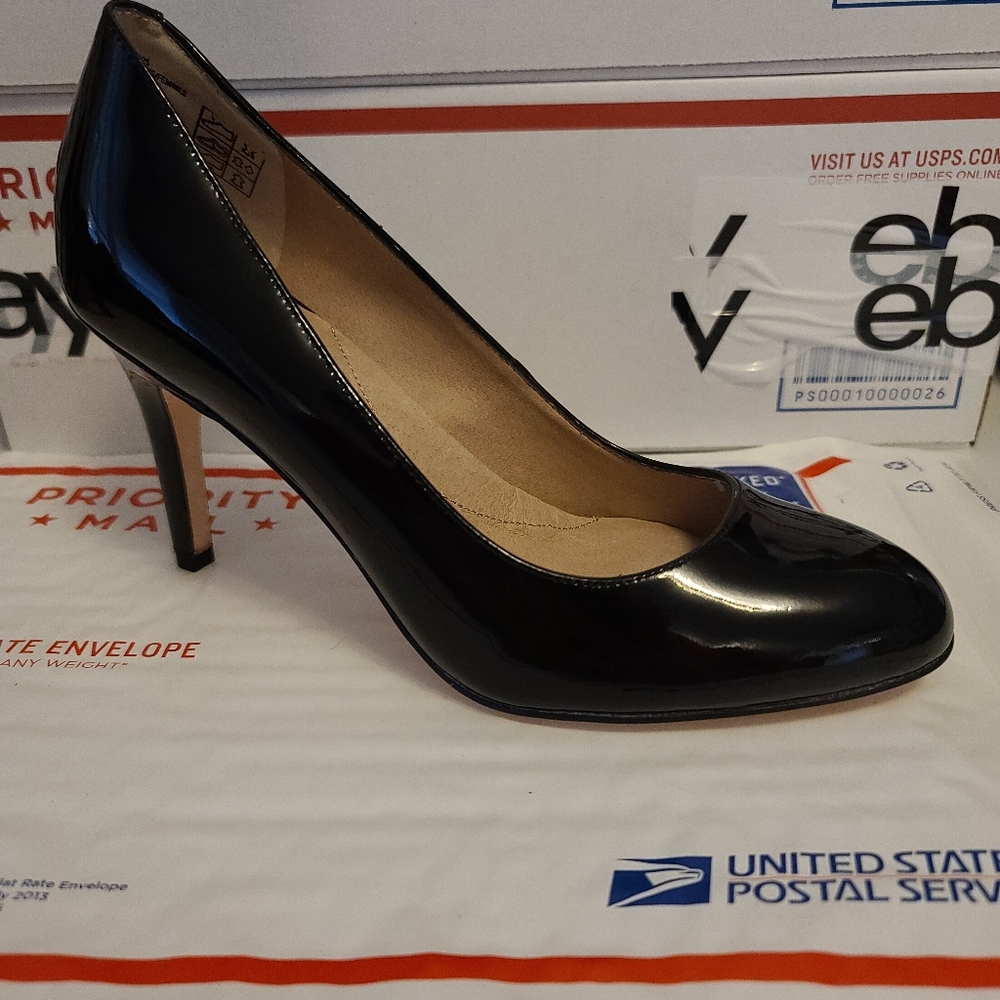 Womens black heels new 3 inch heel